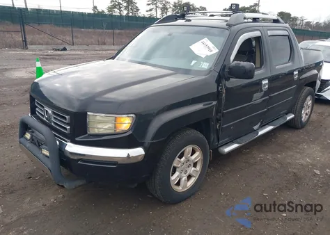 2006 Honda Ridgeline Rtl from USA, damaged, VIN 2HJYK16546H558486